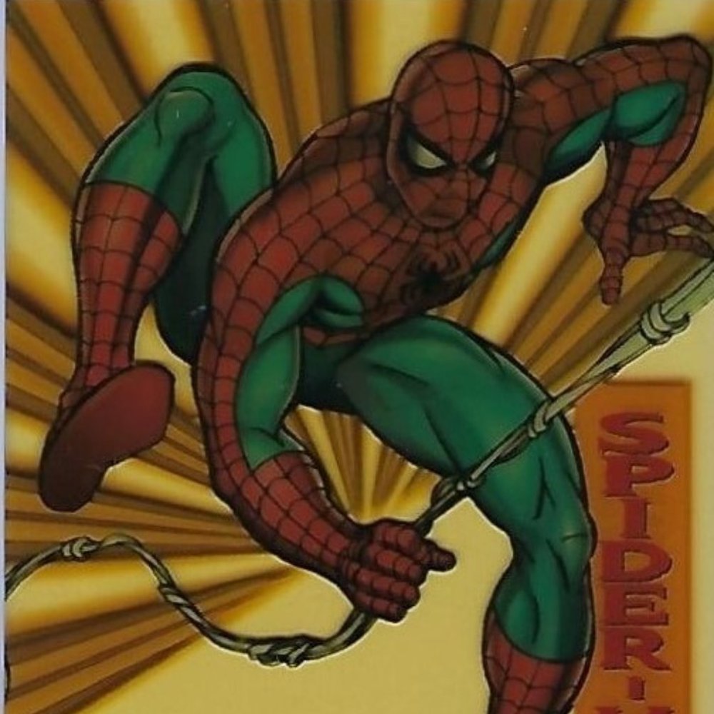 1994 Marvel Universe Trading Card - Suspended Animation - Gambit - Spider-man